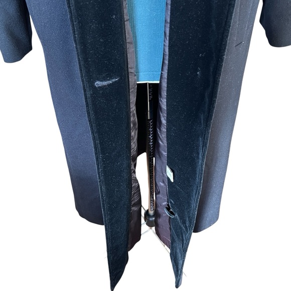 Forecaster of Boston full length wool and velvet winter coat.  Sz 14. Pre-owned - Picture 7 of 12